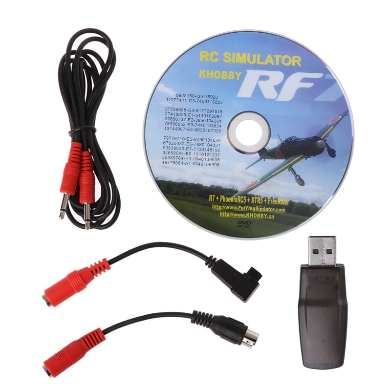 RC  ùķ USB  Ƴα ̺, G7 Phoenix 5.0 Aerofly, xtr VRC FPV ̽ X-Plane  Ʈѷ